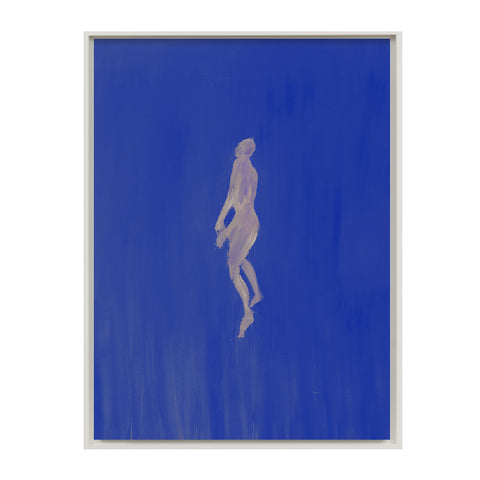 in the blue