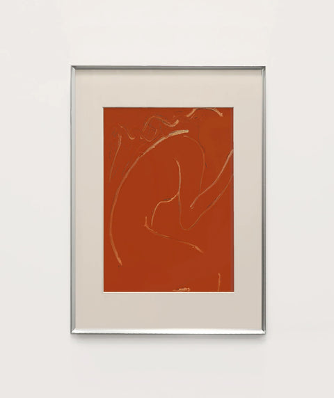 red outline